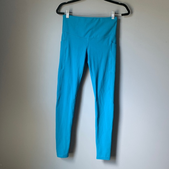 Vibrant Blue Lifesky Leggings Medium - Picture 1 of 3